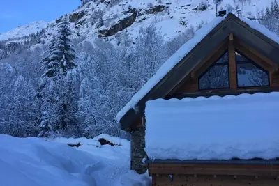 Image de Au pied des pistes de ski et de randonnées dans un ancien moulin rénové 5p-3ch