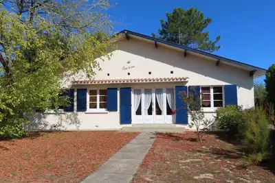Image de Maison 4 chambres, 8 personnes -La Lette (proche Contis-Plage) - grand jardin
