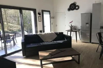 Gîte calme, moderne, spacieux.