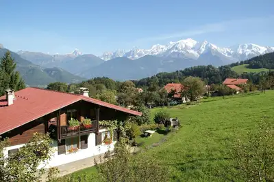 Image de appartement 3*** vue mont-blanc dans maison individuelle