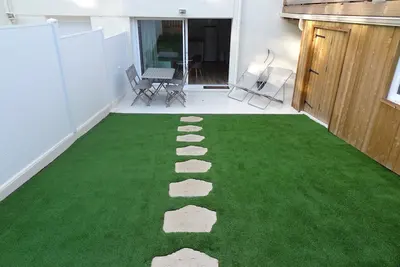Image de Agréable appartement avec jardin et parking privé