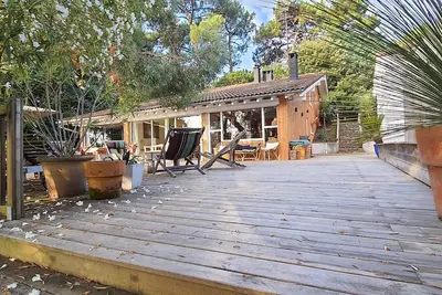 Image de Belle villa à l'Herbe, grande térrasse dans les arbres, idéal famille jusqu'à 10