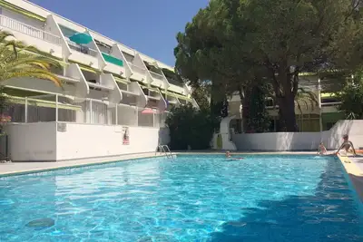 Image de Agréable Studio cabine entre mer et golf