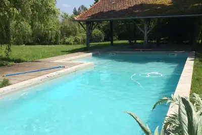 Image de Grande maison de vacance 10-12 pers. - Piscine et grand jardin isolé