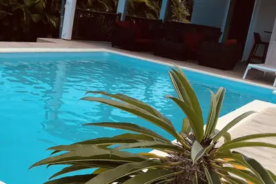 Villa \"la Perle Karaib\" Piscine + Spa Deshaies