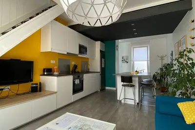 Image de Wimereux-centre : Le Réservoir, maison tout confort 2 chambres 5 pers, terrasse