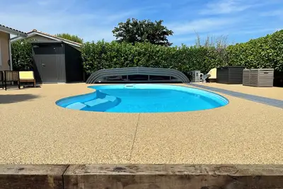 Image de Villa familiale avec piscine à Biscarrosse lac\nTarif promotionnel à la quinzaine