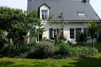 Image de Grande maison de pays familiale contemporaine au calme tout confort 10min plages