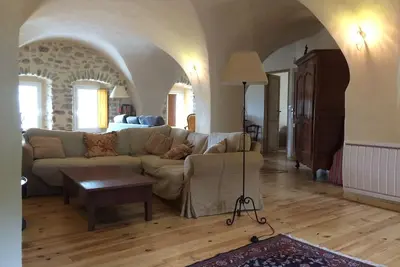 Image de maison de village de montagne