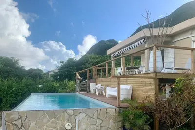 Villa Anse Cafard Diamant piscine et plage