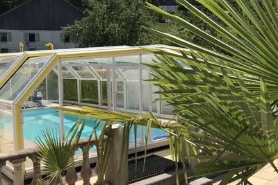 Image de Villa Chalet Standing Piscine Chauffee Vosges La Bresse Gerardmer Fibre Vue