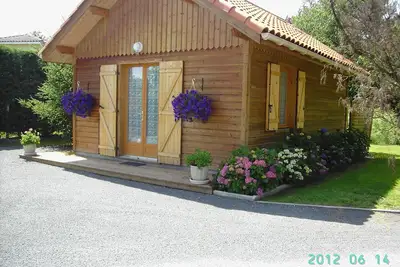 Location Chalet Biscarrosse Classe 2 Etoiles dans parc clôturé