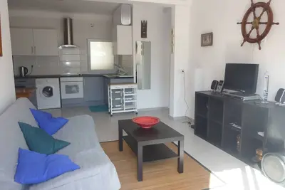 Rosas centre, proche plage appartement location pour 6 pers.