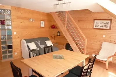 charmant appartement 3 pieces duplex 59m2 à 100m télécabine  centre du village