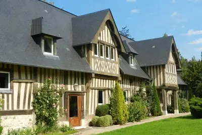 Image de Le Pressoir Des Herbes Bâtisse du XVIIe, siècle 5 km Deauville et Trouville