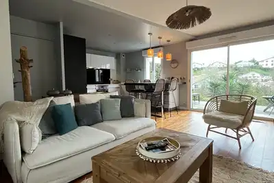 Image de Maison, Bidart, 4 personnes, 10 minutes à pied de la plage d'Erretegia.