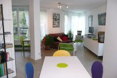 Image de appartement 63 m2 (2 chambres et 3 terrasses)  à Givors