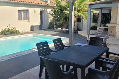 Image de Charmante villa familiale avec piscine située dans le grand ajaccio