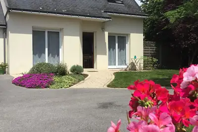 Image de Maison pour 5 personnes dans lotissement privé calme à 5 mns de la plage à pied