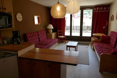 Image de Risoul 1850 Appart 6 pers max, exceptional location on the slopes