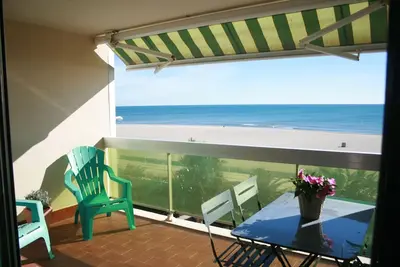 T2 Front De Mer + Terrasse + Parking Prive+Wifi