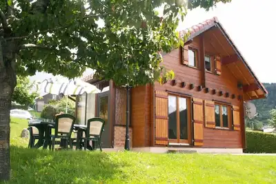 Image de Magnifique Chalet vue du lac près des pistes de ski calme 4 personnes