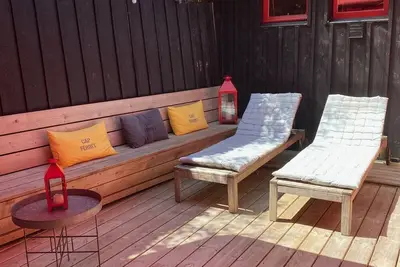Image de La Cabane en Bois de Piquey à 200 mètres de la plage