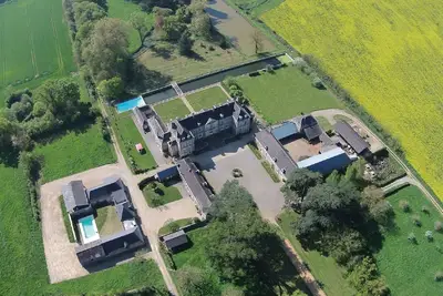 Image de 18th-century estate in the pure Anjou tradition, heated swimming pool