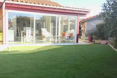 Image de A Louer Villa Patio Bord De Mer   Capbreton Exposition Sud, Terrasse