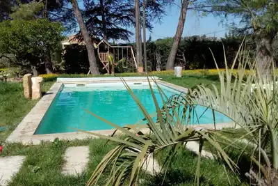 Image de Campagne Aixoise, 1. 5 km du centre, air condition, piscine chauffée saison