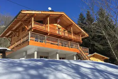 Image de 5star Chamonix Valley luxury chalet breathtaking views of Mt-Blanc for 14 people