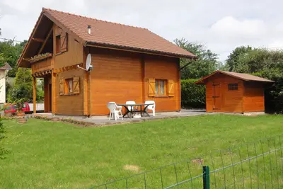 Image de Chalet indépendant entiérement clos au pied de la forêt dans un hameau calme