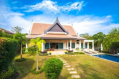 Image de Nok Sawan - belle villa de 3 chambres grand jardin piscine privée vue montagne
