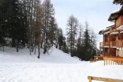 Image de Location la plagne 2 pieces 27m2 4-5 pers. terrasse au pied des pistes sud ouest