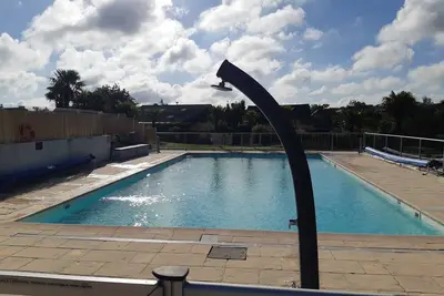 Image de Loue maison dans la résidence les villas du golf Pleneuf Val Andre avec piscine