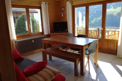 Image de Appartement ensoleillé, calme, à 5 min du village, wifi (animaux bienvenus)