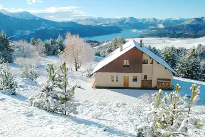 Image de Maison de montagne tout confort (3*) vue panoramique Lac Serre Poncon
