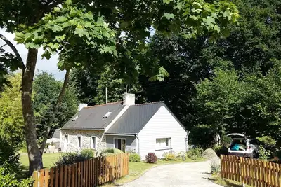 Image de Gîte indépendant en bord de mer 2 à 5 places Bretagne Sud Wifi jardin terrasses
