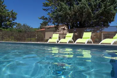 Image de Gite Ardèche du sud avec piscine proche Vallon Pont D arc