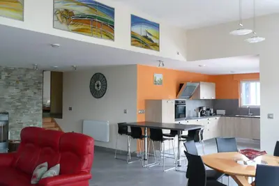 Image de Gîte de 130 m2 **** pour 6 pers dans une maison contemporaine à Heidolsheim