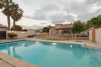 Image de Villa Palmiers - Up to 10 pers - Havre de paix Ă 10 min. des plages de sable fin