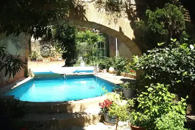 Image de Maison d'artiste 200 m2 dans village historique Ă 3km du Pont du Gard
