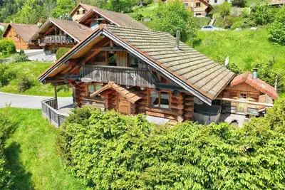 Image de Chalet 3* en rondins, terrasse, jacuzzi, kota-sauna au cœur des Hautes-Vosges