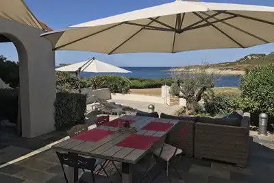 Image de Beachfront house Calme Marine de Sant'Ambroggio Lumio - 6pers