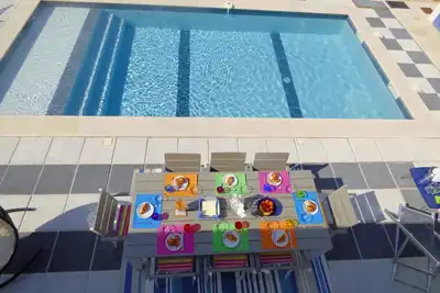 Image de Villa californienne climatisée et piscine chauffée