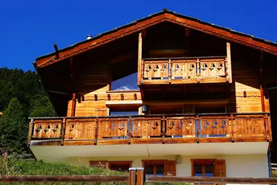 Image de Chalet vue panoramique au soleil, terrasse, sauna, domaine 4 Vallées et sentiers