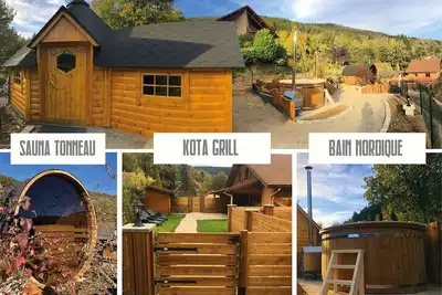 Image de Experience Nordique Kota grill, Sauna, Bain nordique, 14 personnes