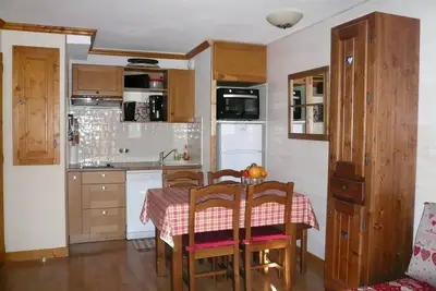 Image de Appartement pied des pistes, 3 * en meublé de tourisme, balcon Sud, Pk. couvert