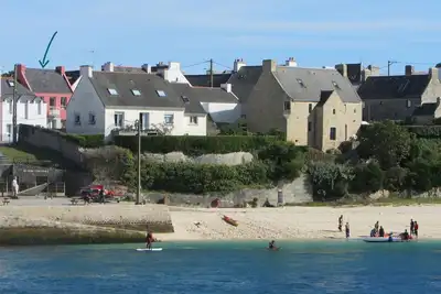 Image de Appartement très lumineux à 50 m de la plage, en face du port d'Audierne - Wi-fi