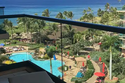 Image de Superbe vue sur l'océan au dernier étage ombragé Lanai 2br / 2ba Condo